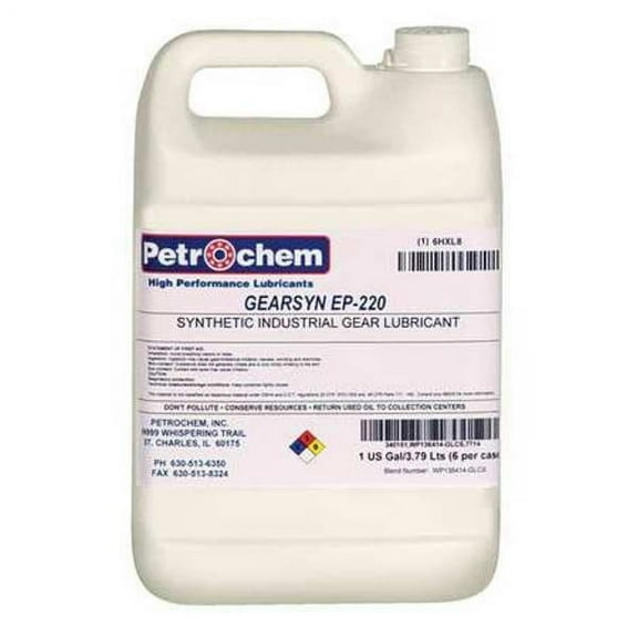 1 gal Gear Oil Pail 220 ISO Viscosity, 90 SAE, Clear