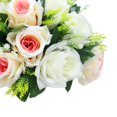 thumbnail image 2 of 2 Artificiales de Rosas, Arreglo de 15 Cabezas, Decoración de Bricolaje para Carretera Yotijar Bola de rosa de simulación, 2 of 10