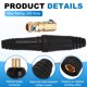 thumbnail image 3 of Conector de cables de soldadura Uxcell DKJ 35-50 para cable de 1-4 AWG, juego de conectores rápidos de 315A estilo UE para accesorios de máquina de soldadura, negro, 3 of 6