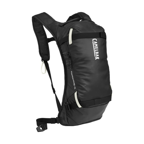 CamelBak Powderhound 12 Paquete de hidratación, 70 oz, negro/blanco