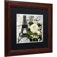 thumbnail image 2 of Trademark Fine Art "Paris Blanc I" Canvas Art by Color Bakery Black Matte, Wood Frame, 2 of 4