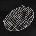 thumbnail image 6 of 10" X 10" Height Multi-Purpose Cross Wire Rack Round Steaming Cooling Stainless Steel Barbecue Racks/Grills/Pan Grate/Carbon Baking Net, 6 of 7