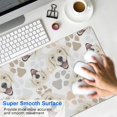 thumbnail image 4 of Long Mouse Pads for Desk,Cute Golden Retriever Desk Mats on Top Of Desks, Desk Mouse Pad Extra Large with 3mm Non-Slip Base and Stitched Edge for Gaming,Office,Work,Home 35.4"x15.7", 4 of 6