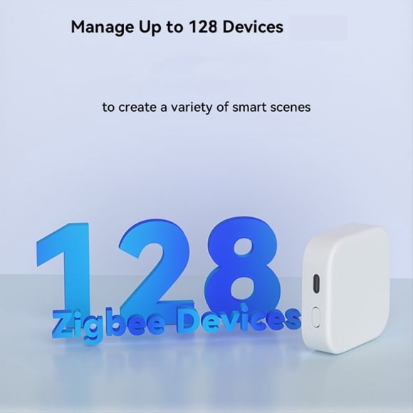 Hub de Enlace ZigBee3.0 Puente Inteligente Inalámbrico Controlador Remoto de Electrodomésticos Dispositivo de Automatización Control de Aplicación de Trabajo