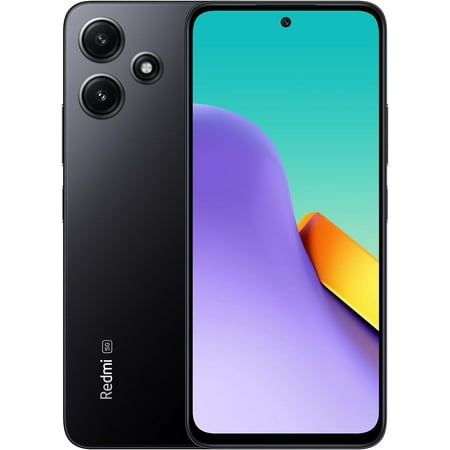 Redmi Xiaomi 12 5G + 4G LTE (for T-Mobile, Mint, Tello, Metro) (256GB + 8GB) Global Unlocked 6.79" 50mp Triple Camera (Midnight Black)
