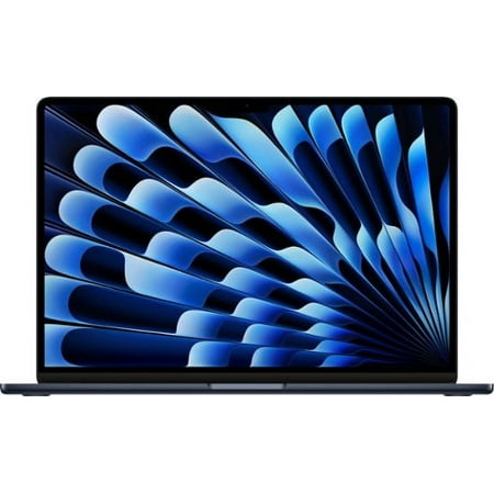 Restored Apple MacBook Air (15-inch) - Apple M2 Chip with 8-core CPU and 10-core GPU, 256GB - Midnight (2023) MQKW3LL/A - (Refurbished)