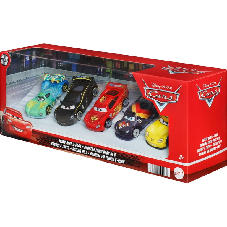 Disney/Pixar Cars ミニカーセット 5台セット Disney and Pixar Cars 3 Vehicle 5-Packs - Walmart.com