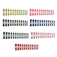 thumbnail image 2 of serony Faux Ongles Ensemble Brillant Style Français Ongles Pressés Résistant Forte Viscosité Réglable Manucure Solide Autocollants Type 4, 2 of 6