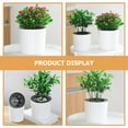 thumbnail image 2 of 2 macetas autorriego para plantas de interior, macetas decorativas, flores, estilo nórdico, para casa y oficina., 2 of 6