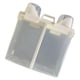 thumbnail image 2 of Recipiente transparente para almacenamiento de cereales, , compartimento doble con tazas medidoras, recipientes para granos, Macarena dispensador de cereales, 2 of 8