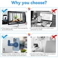 thumbnail image 3 of Support Magnétique pour Ordinateur Portable（bleu）, Support Latéral Réglable pour écran de Téléphone pour iPhone 14 Plus/ iPhone 13 Pro Max/ iPhone 12, d'extension Pliable pour Ordinateur, 3 of 5
