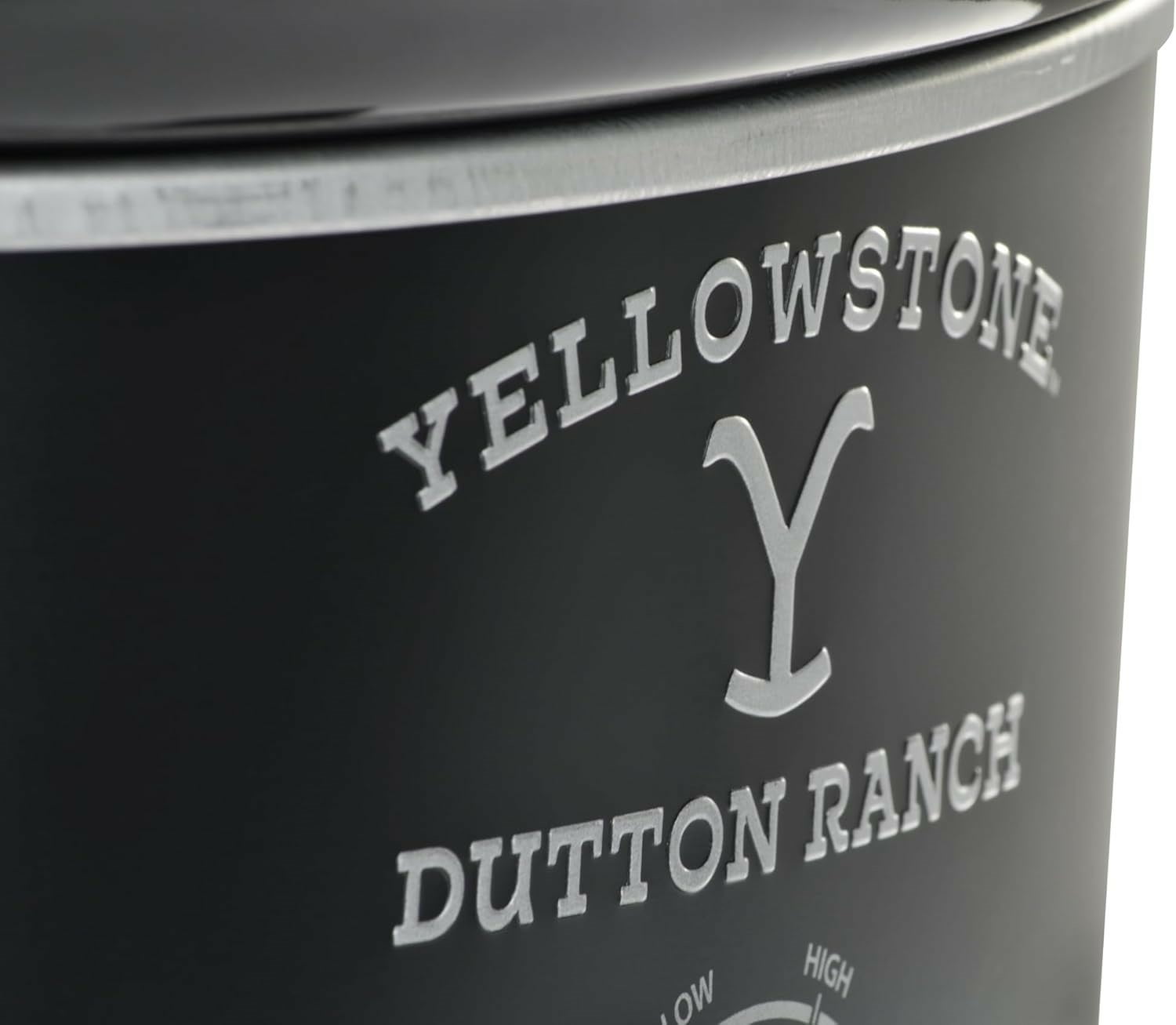 Yellowstone 7QT Slow Cooker in Matte Black