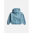 thumbnail image 7 of Wonder Nation Girls' Pullover Fleece Hoodie with Long Sleeves, Sizes 4-18 & Plus, 7 of 7