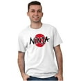 thumbnail image 5 of Japanese Ninja Funny Novelty Ideas Men's Graphic T Shirt Tees Brisco Brands M, 5 of 5