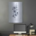 thumbnail image 5 of Luxe Metal Art 'Floral Blue' by Incado, Metal Wall Art, 24"x36", 5 of 9