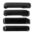 thumbnail image 2 of 4x Cubiertas De Manijas De Puertas Interiores Patrón De Fibra De Carbono Duradero Para Ford F150, 2 of 7