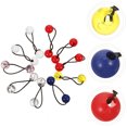 thumbnail image 2 of 10 pcs lindo cabello corbata para niña cabello tibio elástico soporte de cola de caballo bolas dobles cuerdas para niños, 2 of 8