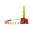 thumbnail image 1 of CNKOO 80 Pcs Domino Train Set Fun and Colorful Train with Sounds   Blocks Domino Set Building and Stacking Toy for Boys and Girls  Automatic Blocks Laying Toy Train Set Gift for 3-12 Year, 1 of 2