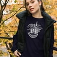 thumbnail image 4 of Clouds & Trees - White - Unisex Long Sleeve Tee, 4 of 10