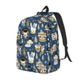 thumbnail image 1 of Disketp Winter Animal Friends for Canvas Backpack for Hiking, Camping, Traveling, and Daily Use-Small, 1 of 5
