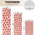 thumbnail image 4 of Red Butterfly Red Silhouette Pattern Kitchen Rugs Sets Of 3,Kitchen Runner Rugs Non Skid Washable,Decorative Kitchen Floor Mats for Kitchen,Sink,Laundry,17"x30"+ 17"x47" + 17"x59", 4 of 6