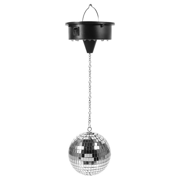 Bola de espejo de luz disco que gira la bola de luz colgante para fiesta para fiesta