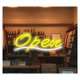 thumbnail image 1 of Letrero De Neón LED "Abierto" Para Pared. Ideal Para Decorar Cafeterías, Bares, Restaurantes, Tiendas, Escaparates, Supermercados Y Otros Negocios 40cm, 1 of 2