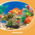 thumbnail image 3 of Homoyoyo 2PCS Decorations for Betta Assorted Color Plastic Leaf Hammock Pad for Aquarium Setup, 3 of 7