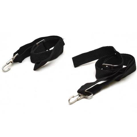 Lowe Boat Adjustable Straps 2036991 | 30 x 1 Inch Black Nylon (Pair)