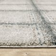 thumbnail image 6 of HomeRoots 7' X 10' Gray Geometric Power Loom Area Rug, 6 of 9