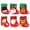 As shown, variant on LOLIPPYY Set of 6 Small Christmas Stockings for Tree, Fireplace, Wall, Door Hanging Decorations and Candy Bags