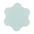 thumbnail image 2 of Salvamanteles de silicona para microondas, protector contra salpicaduras, alfombrilla de secado, soporte para olla caliente, manteles, cubierta de Verde Macarena Mantel de microondas, 2 of 8