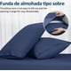 thumbnail image 2 of Juego De Sábanas Queen Size Ultra Suave Anti-ácaros 4piezas Modelo Azul oscuro, 2 of 4