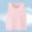 Pink, variant on Sleeveless Shirts For Kids Solid Graphic T-Shirt Round Neck Crop Top For Girls And Boy Tank Top Tee Orange 4-5 Years