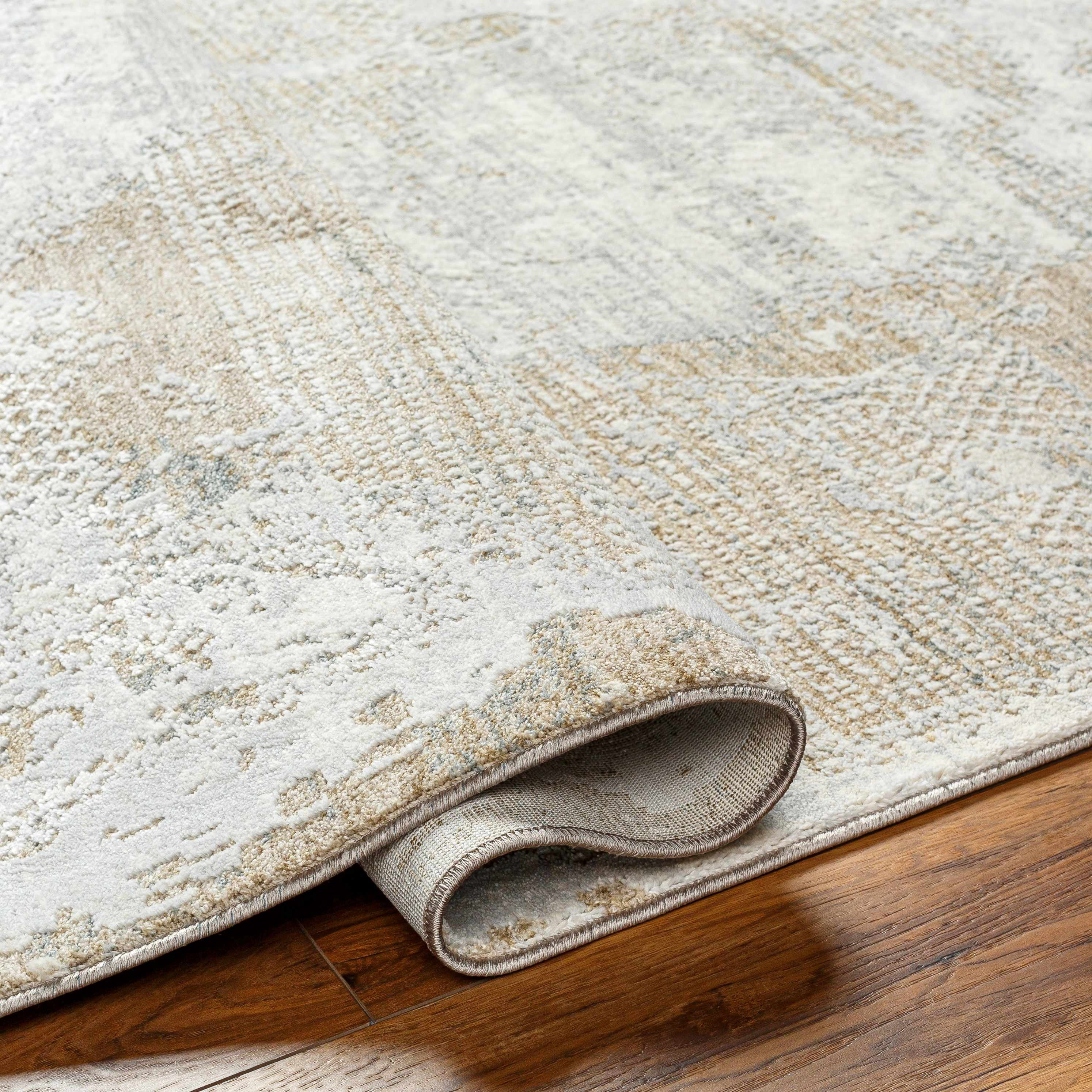 Hauteloom Indah Living Room, Bedroom Area Rug - Gray, Brown - 12' x 15'
