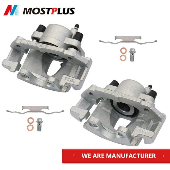 MOSTPLUS Set(2) Front Brake Calipers for Chrysler Town & Country Voyager Dodge Grand Caravan