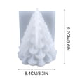 thumbnail image 3 of Weloille Christmas Candle Molds for Candle Making, Christmas Tree Shape Silicone Resin Epoxy Mould DIY Casting Aromatherapy Wax Candles for Party Home Eve Dinner Decor Accessories, 3 of 9