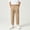 Khaki, variant on DJDLJWCJ Boys Cotton School Uniform Pants 5-15 Elastic Waist Solid Color Pants Relaxed Fit Workout Pants Navy Size 7
