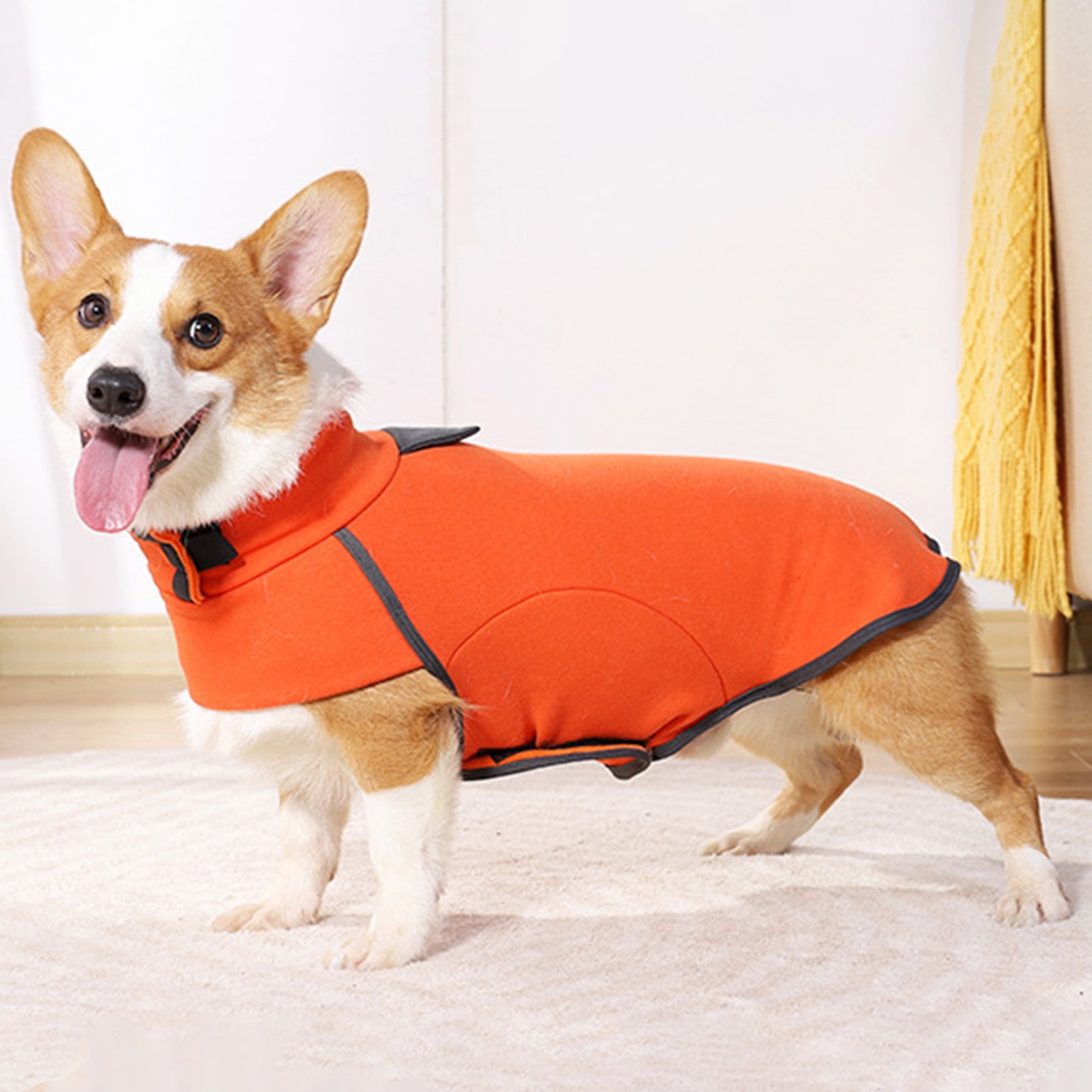 Fleece Vest Dog Sweater Warm Pullover Fleece Dog Jacket with