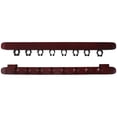 thumbnail image 1 of 1 Set Pool Cue Rack Wall Mounted Holder Pool Cue Stick Holder Wall Mount Wood 8 Cues Billiard Wooden Pool Cue Rack, 1 of 9