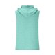 thumbnail image 4 of Camiseta sin mangas con cuello en V para hombre, túnica holgada con capucha, blusa de verano con capucha, ropa de secado rápido y para fitness, camisetas sin mangas elásticas con protección solar para, 4 of 5