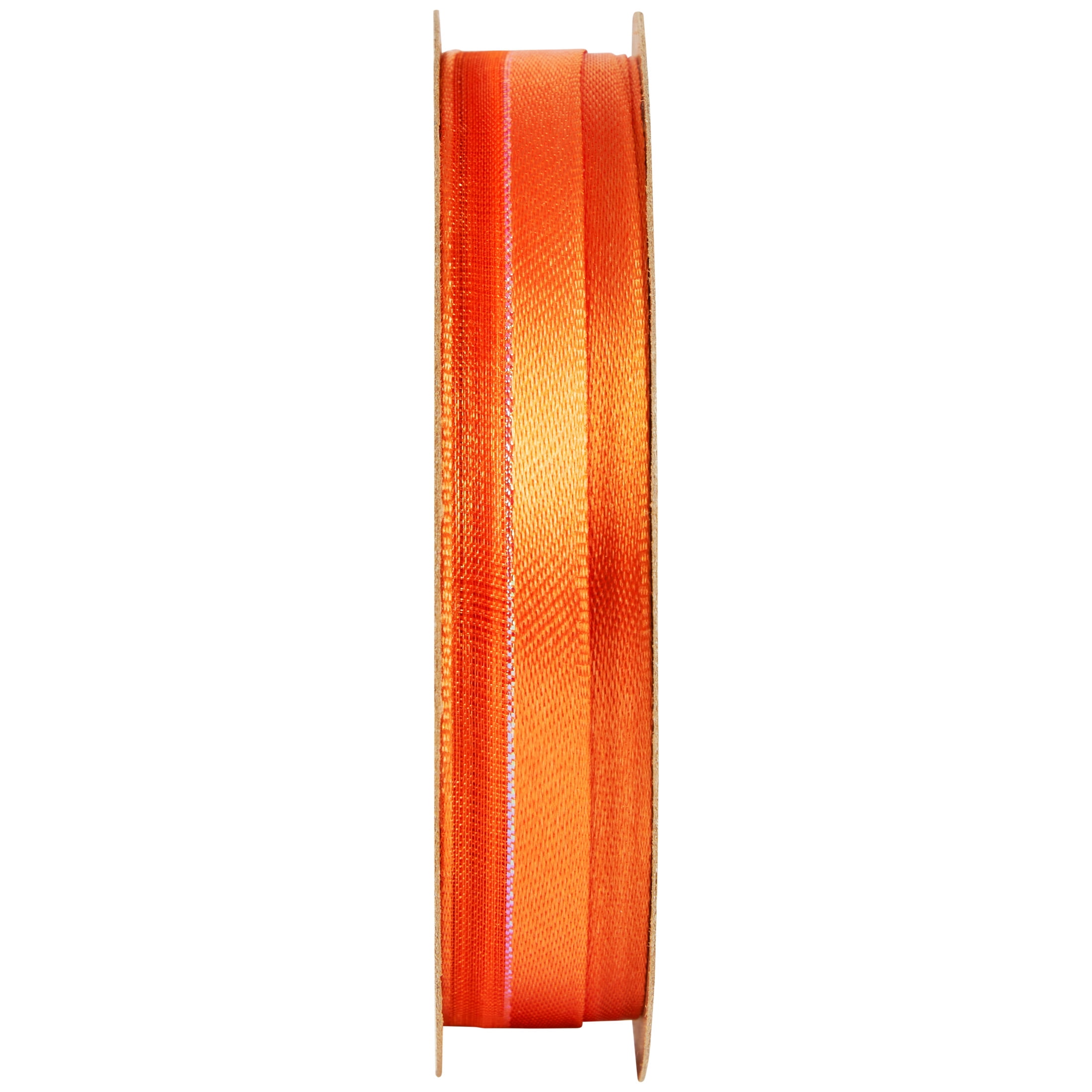 Hello Hobby ORANGE Sheer elegance 3/8 inch x 3 yard ribbon for sewing, crafts and gifting