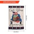 thumbnail image 3 of JOOCAR 12"×18" God Bless America Garden Flags, 3 of 6