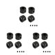 thumbnail image 5 of Vogacara Paquete de 4 adaptadores de 5 mm a 12 mm Reacondicionamiento Mano de obra exquisita Mejora el rendimiento Acoplador de cubo de rueda de vehículo Type1 NO1 Vogacara CBP205495, 5 of 6