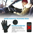 thumbnail image 4 of Gants d'Hiver Chauds Anti-Froid Écran Tactile Gants de Course pour Hommes Femmes, 4 of 9