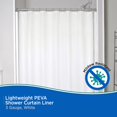 thumbnail image 3 of Cortina de ducha Kenney KN61430 PEVA impermeable 180 x 183 cm, 3 of 7