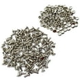 thumbnail image 2 of 100 Ensembles de Rivets à Double Capuchon de 6x8mm Ronds en Cuir de Rivet, 2 of 8