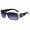 Blue, variant on Women's Fashion Designer Shades Celebrity Bling Rhinestone Rectangular Wrap