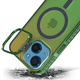 thumbnail image 2 of Funda Case Carcasa Tornasol Color Verde Con Soporte Premium Para iPhone 15 Compatible Con Magsafe., 2 of 7