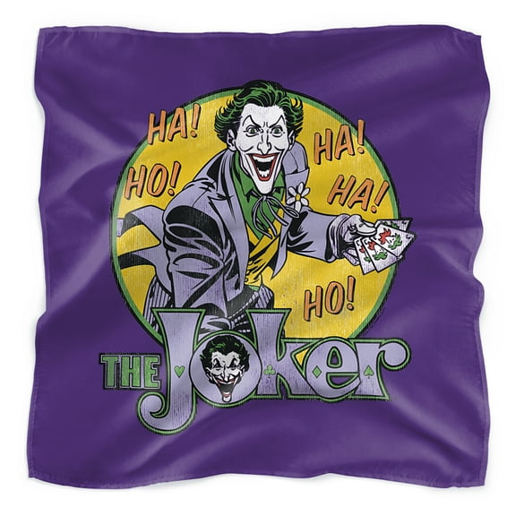 Batman The Joker Bandana (21 in x 21 in)